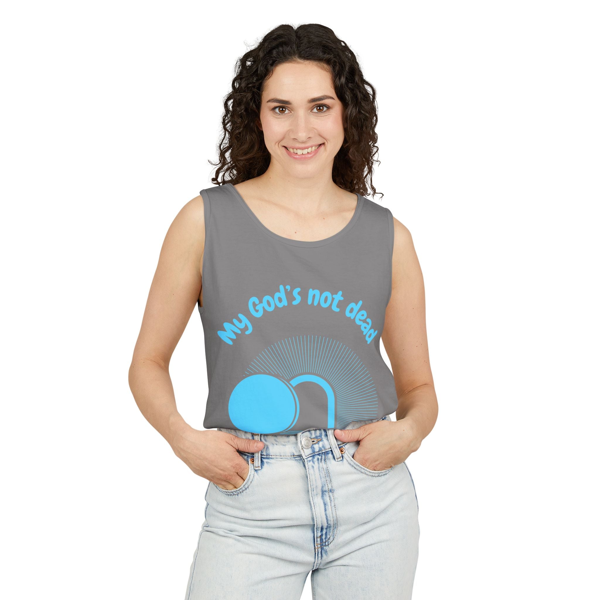 God's Not Dead Garment-Dyed Tank Top