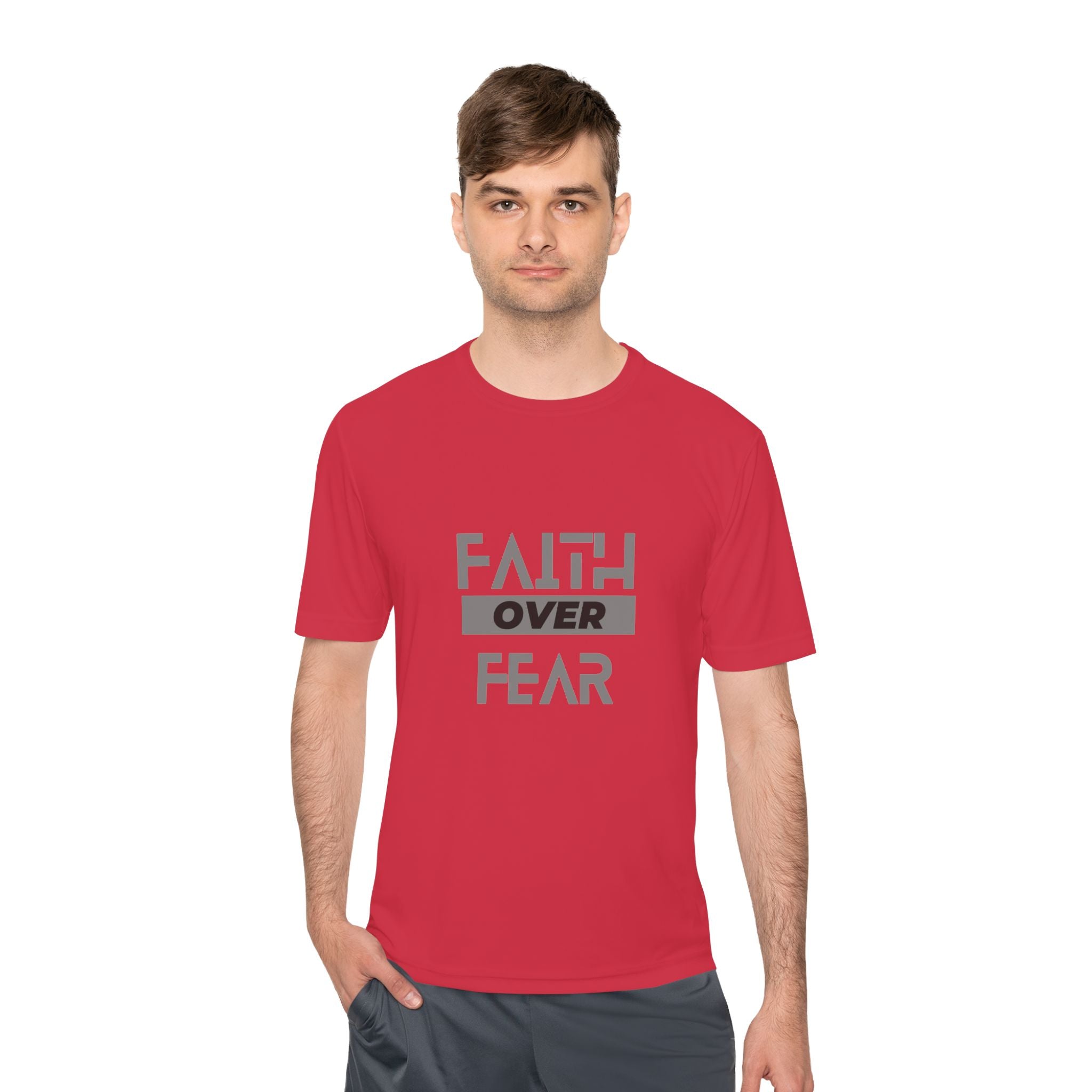 Faith Over Fear Performance Tee