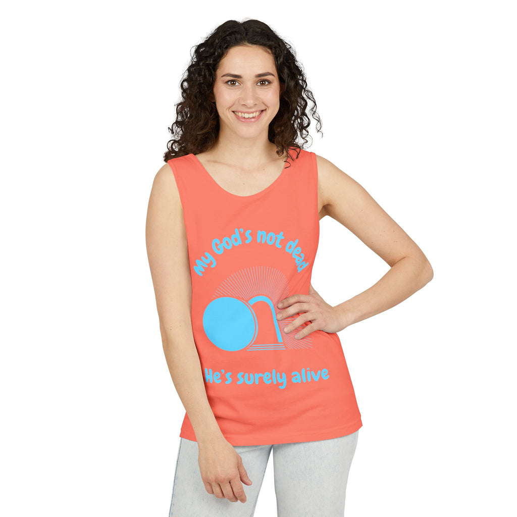 God's Not Dead Garment-Dyed Tank Top