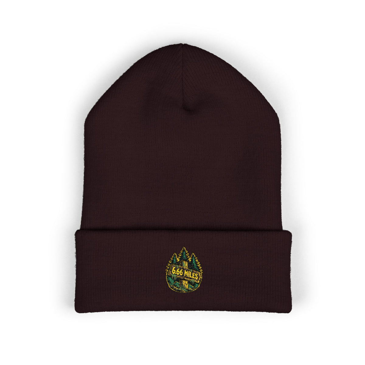 Blackwood Trail Embroidered Cuffed Beanie
