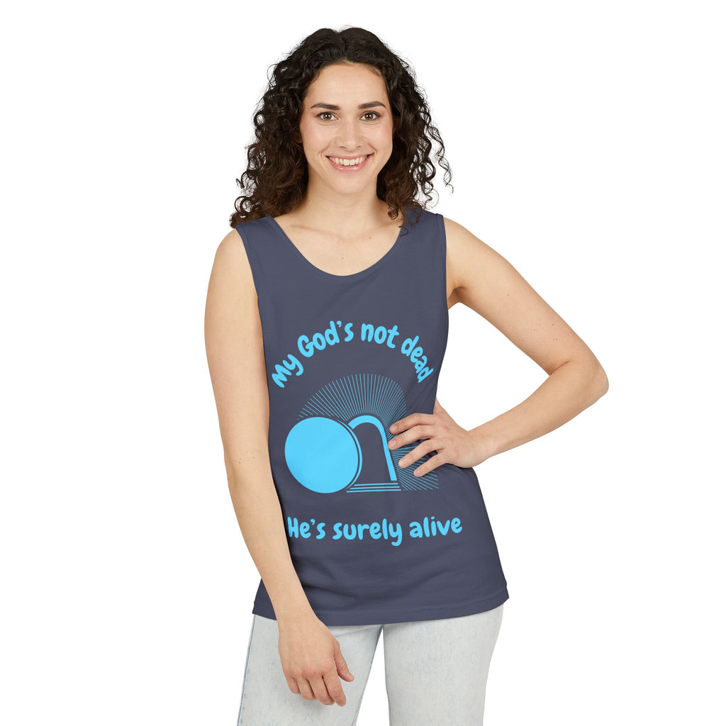 God's Not Dead Garment-Dyed Tank Top