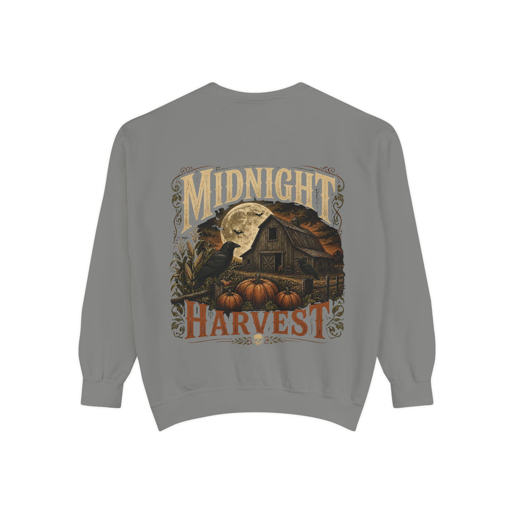 Midnight Harvest Garment-Dyed Crewneck Sweatshirt
