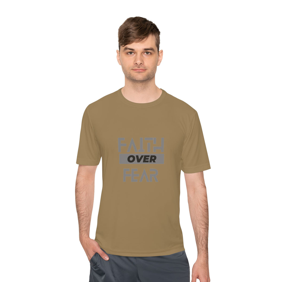 Faith Over Fear Performance Tee