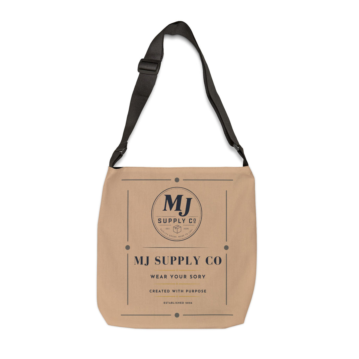 Logo Series Adjustable Tote Bag