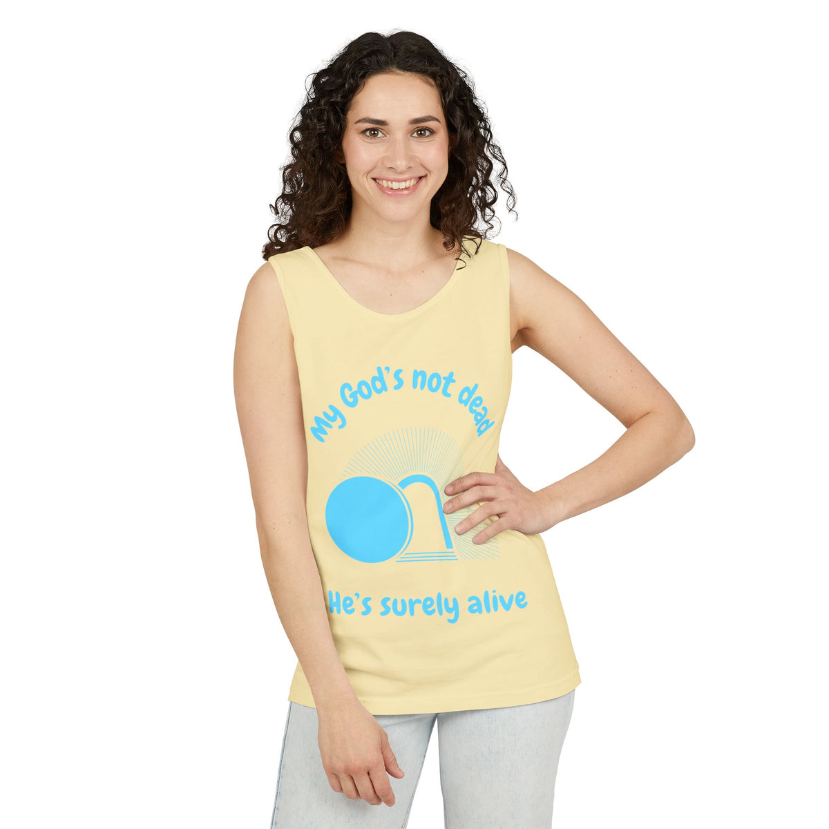 God's Not Dead Garment-Dyed Tank Top