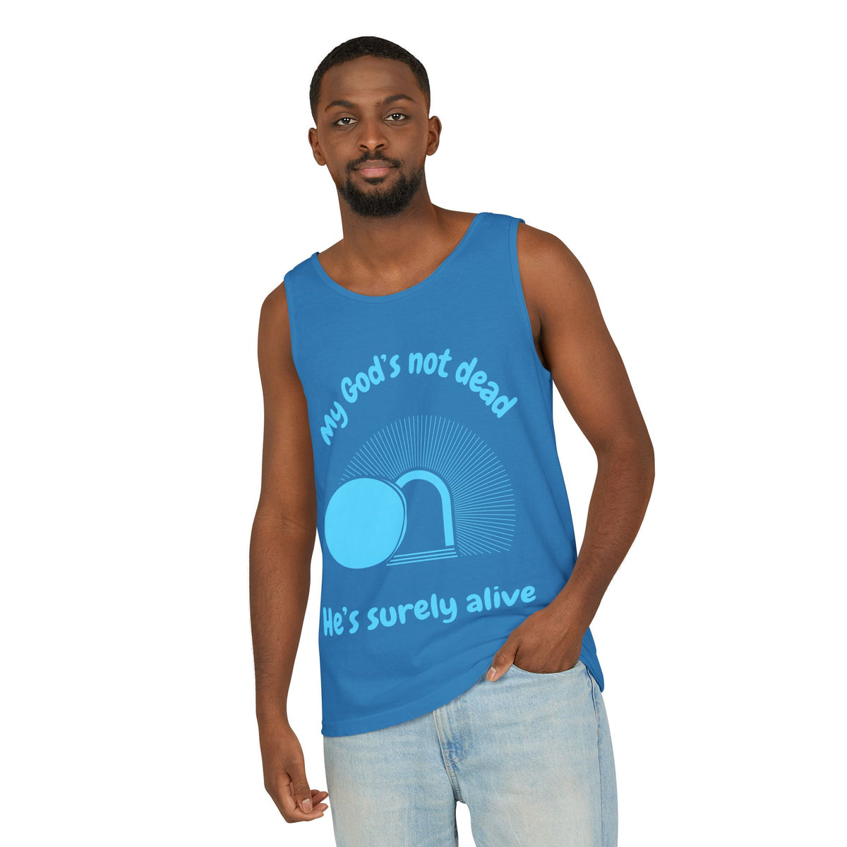 God's Not Dead Garment-Dyed Tank Top