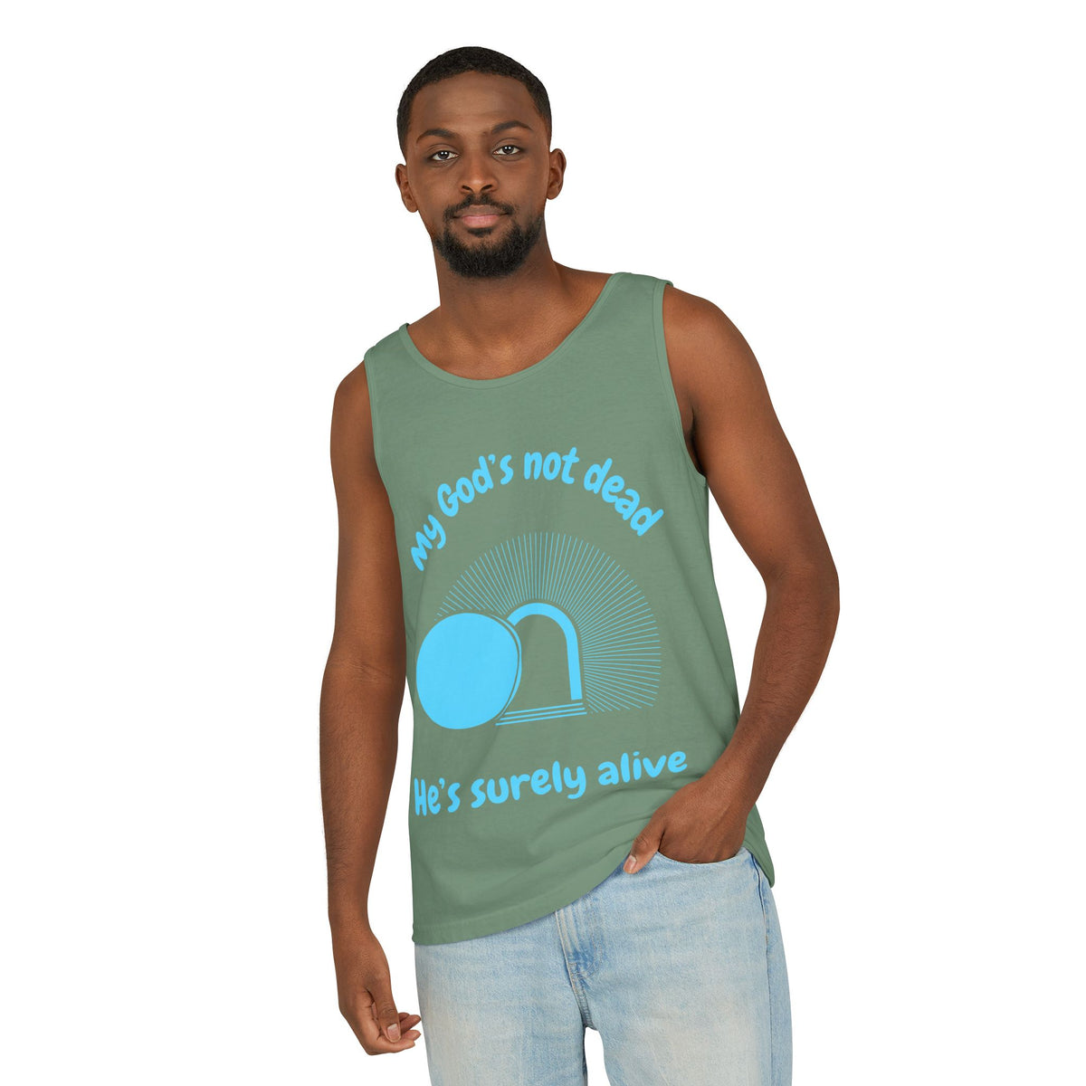 God's Not Dead Garment-Dyed Tank Top