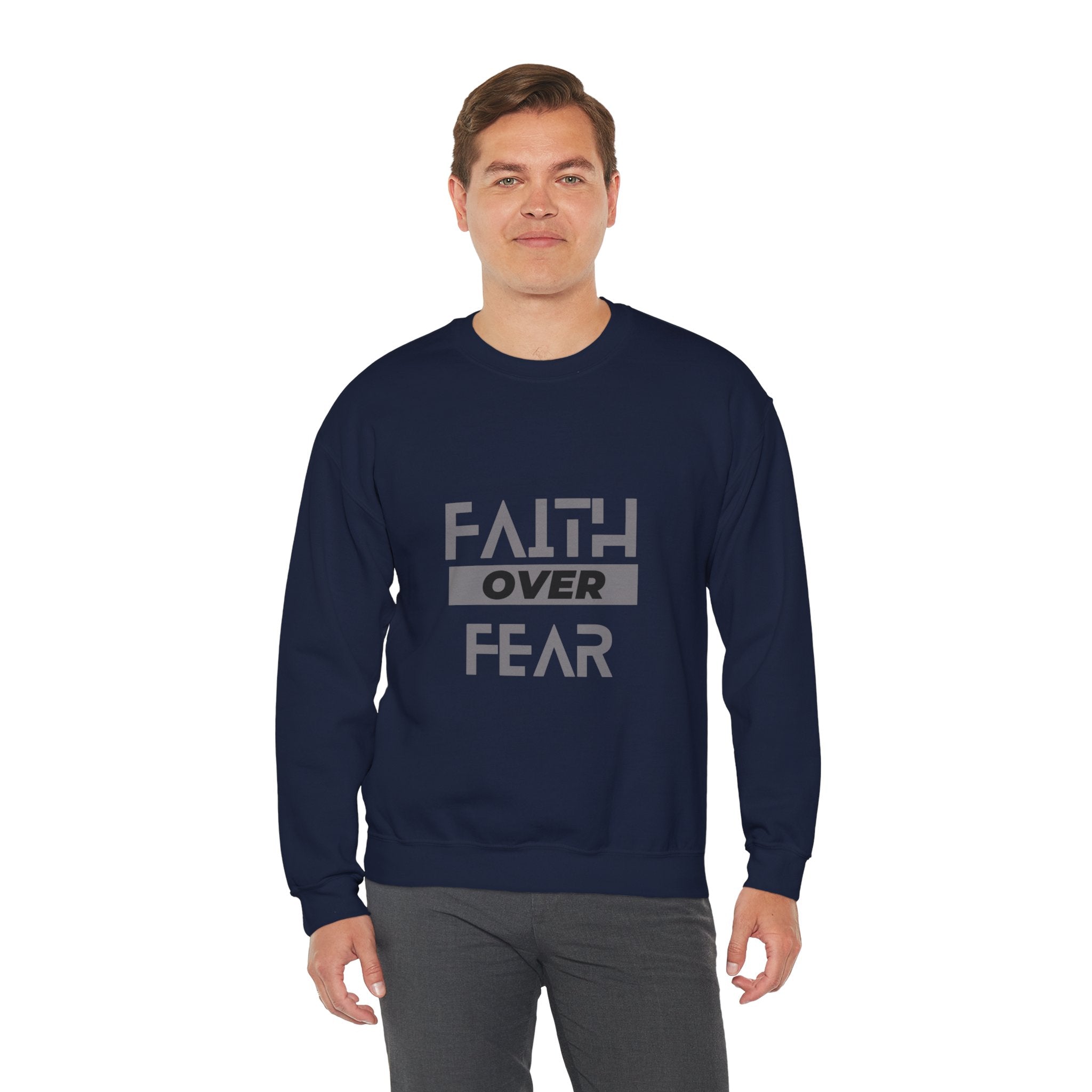 Faith Over Fear Crewneck Sweatshirt