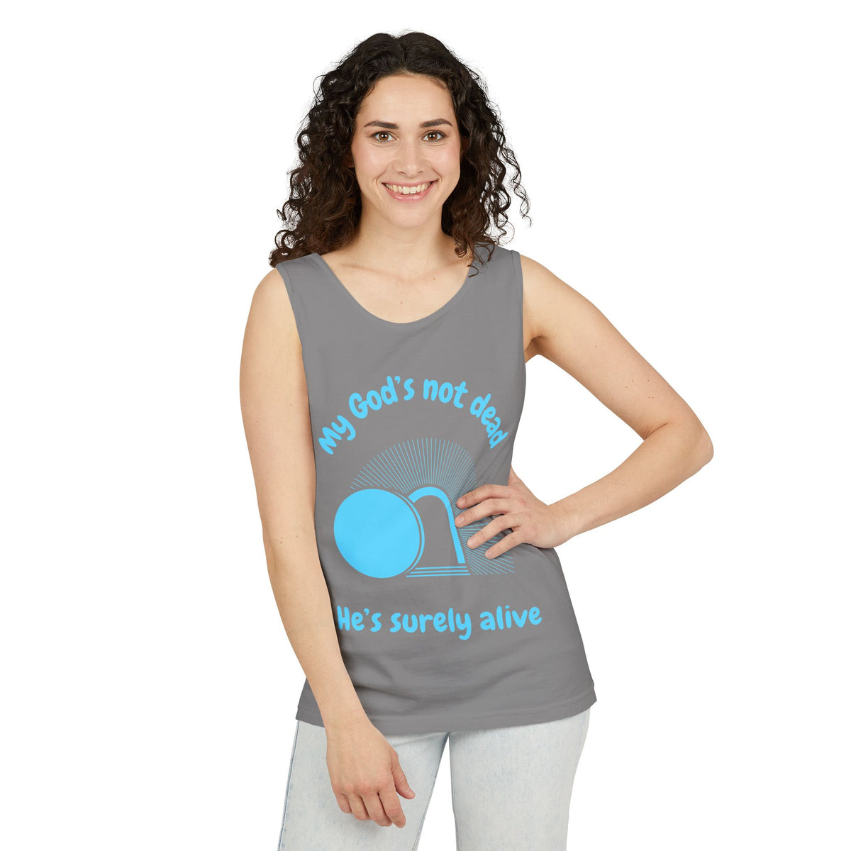 God's Not Dead Garment-Dyed Tank Top