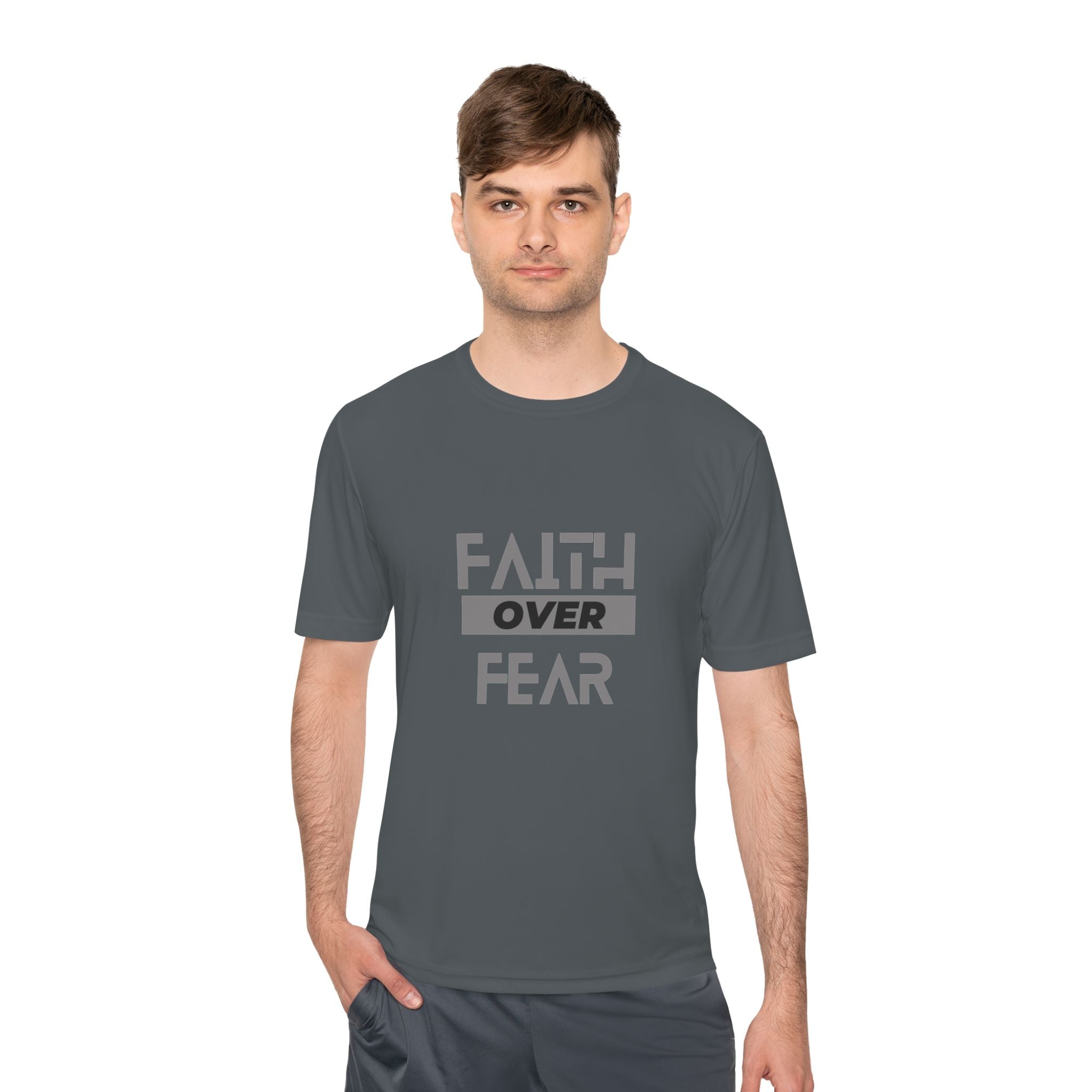 Faith Over Fear Performance Tee