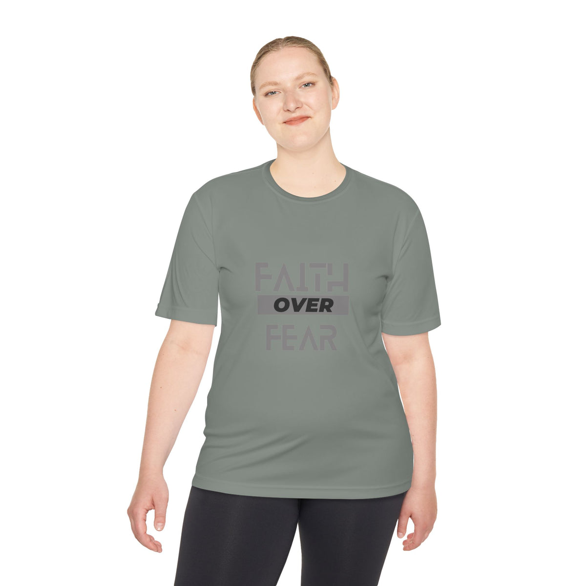 Faith Over Fear Performance Tee