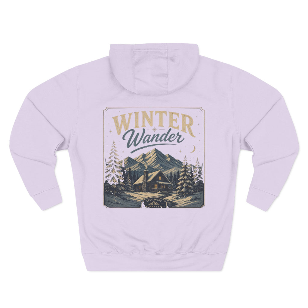 Winter Wander Premium Fleece Hoodie