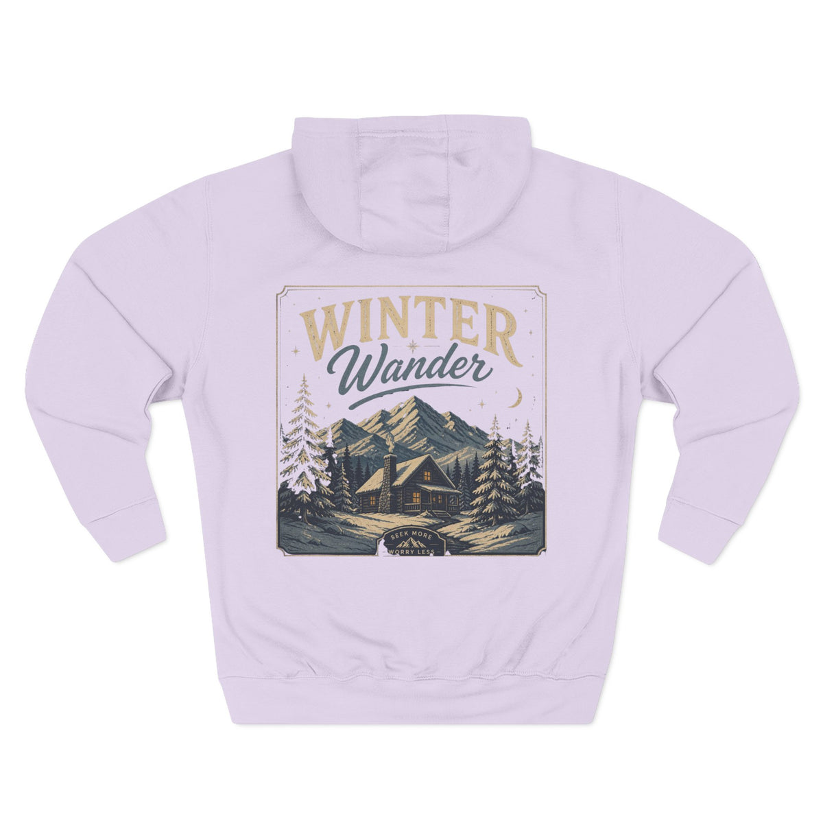 Winter Wander Premium Fleece Hoodie
