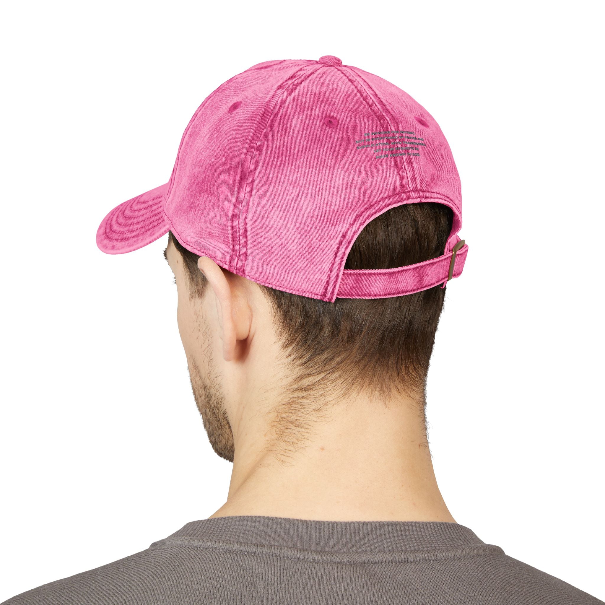 Faith Over Fear Embroidered Vintage Cap