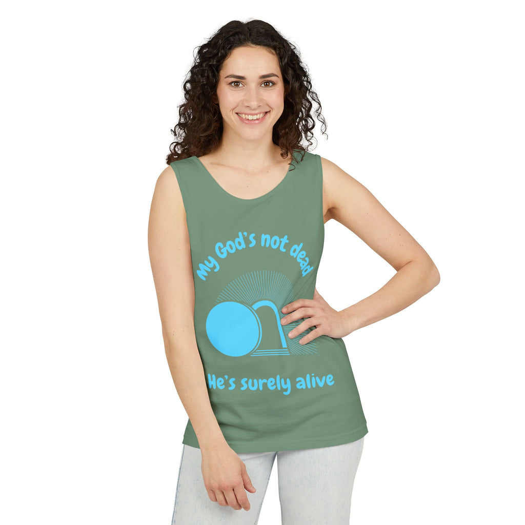 God's Not Dead Garment-Dyed Tank Top