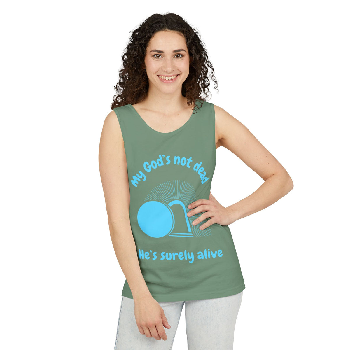 God's Not Dead Garment-Dyed Tank Top