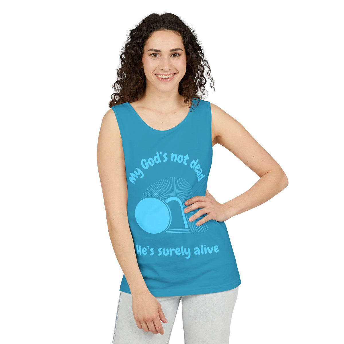 God's Not Dead Garment-Dyed Tank Top