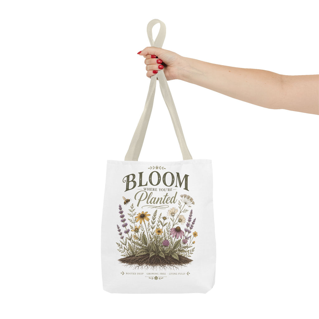 Bloom Where You’re Planted Tote Bag
