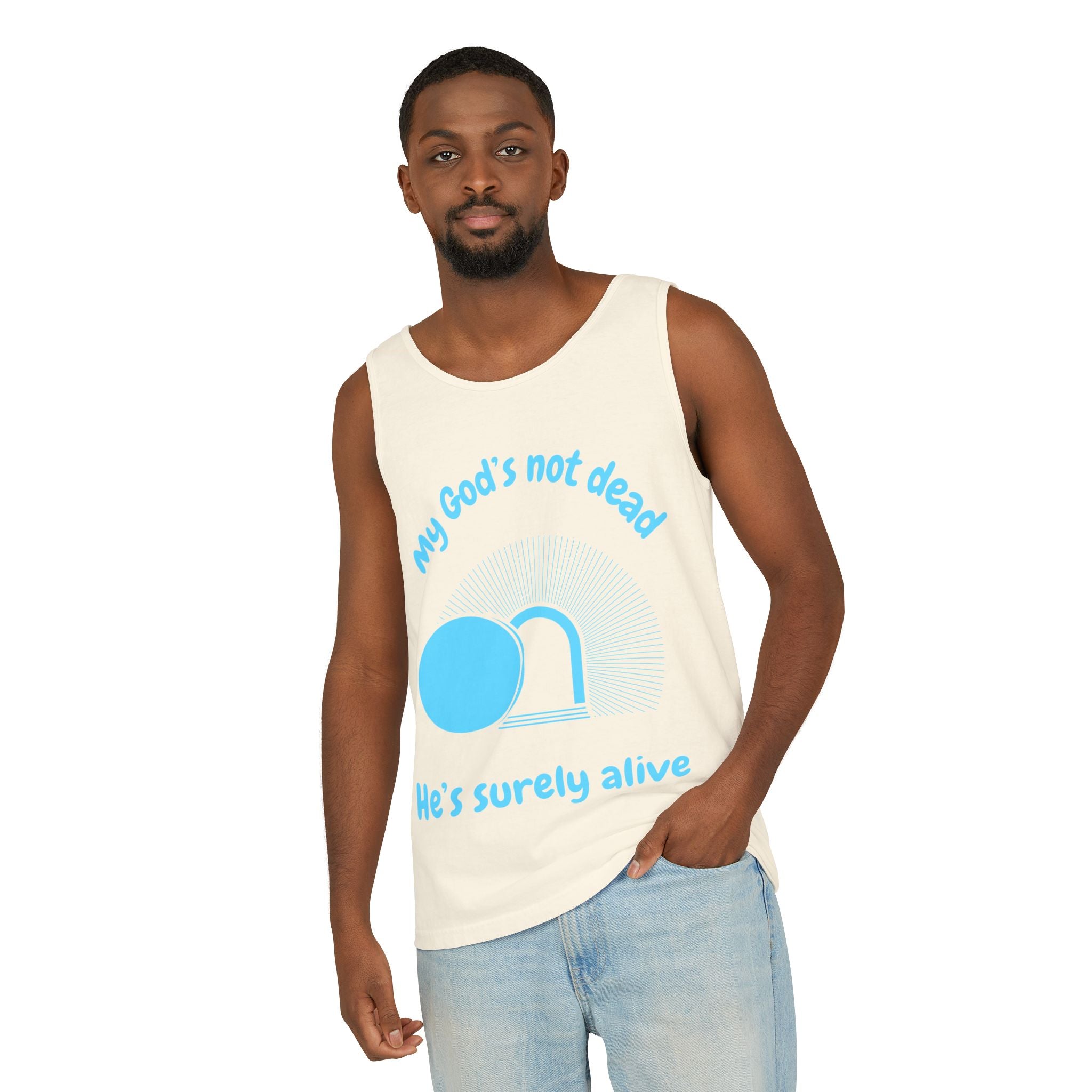 God's Not Dead Garment-Dyed Tank Top