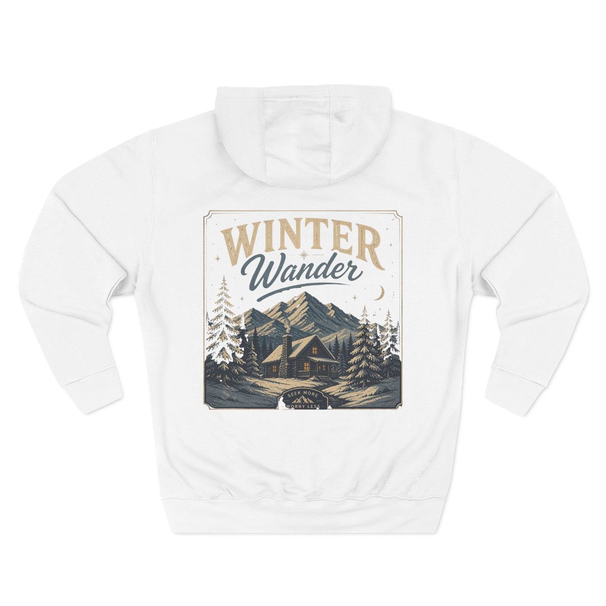Winter Wander Premium Fleece Hoodie