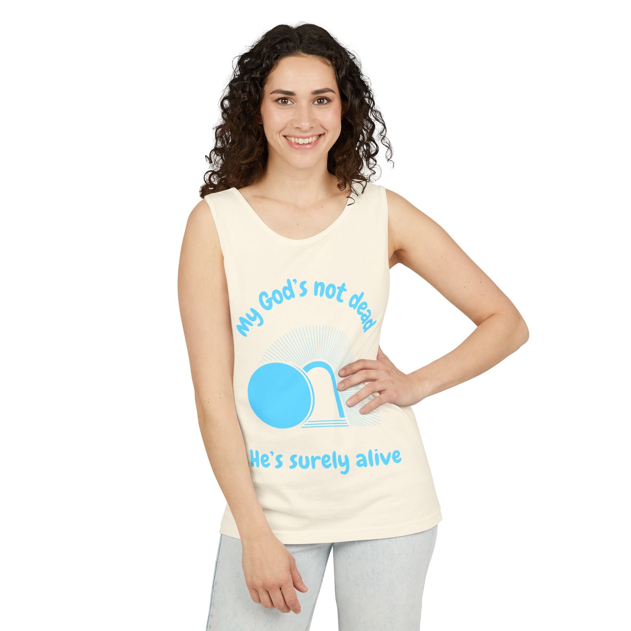 God's Not Dead Garment-Dyed Tank Top