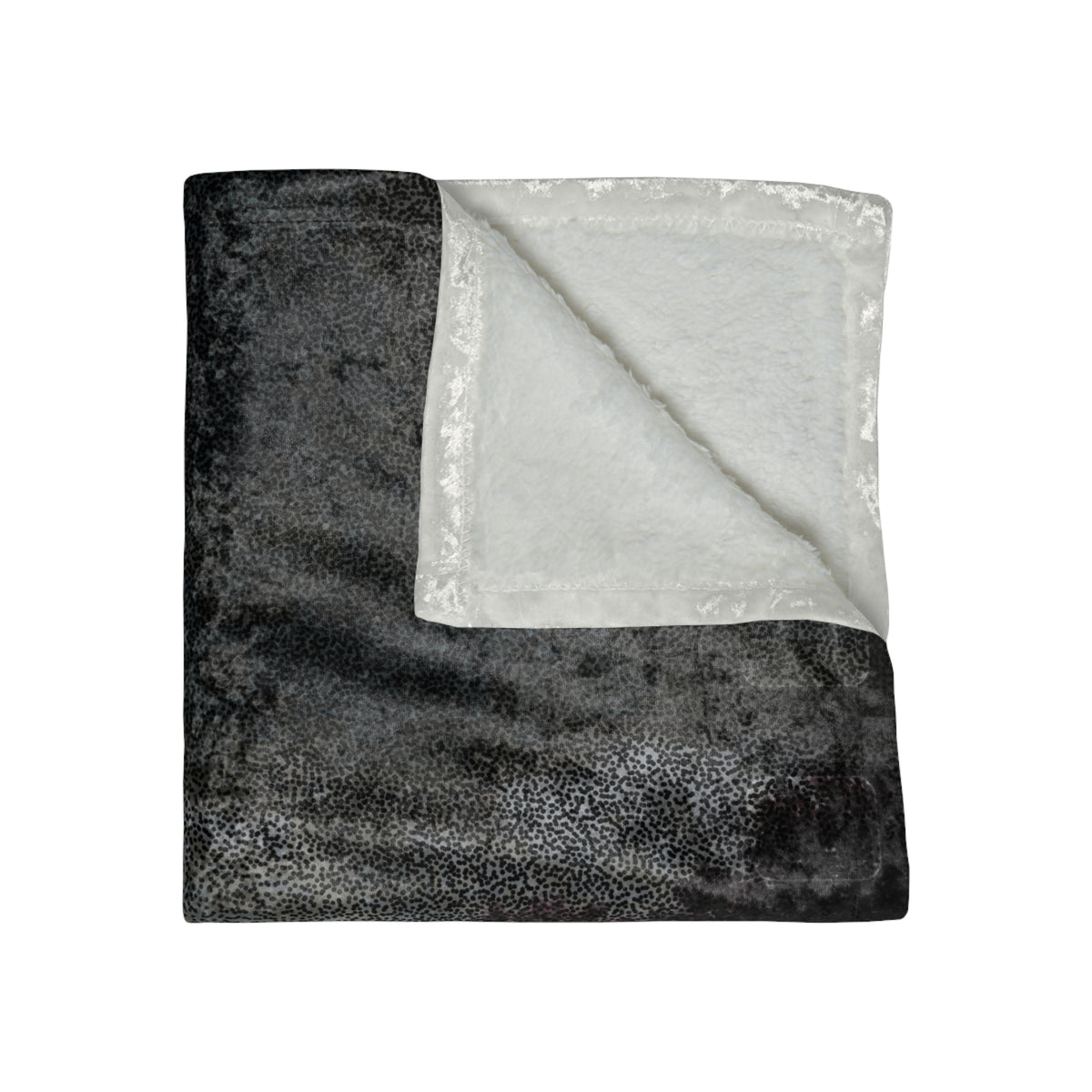 Midnight Motel Crushed Velvet Blanket