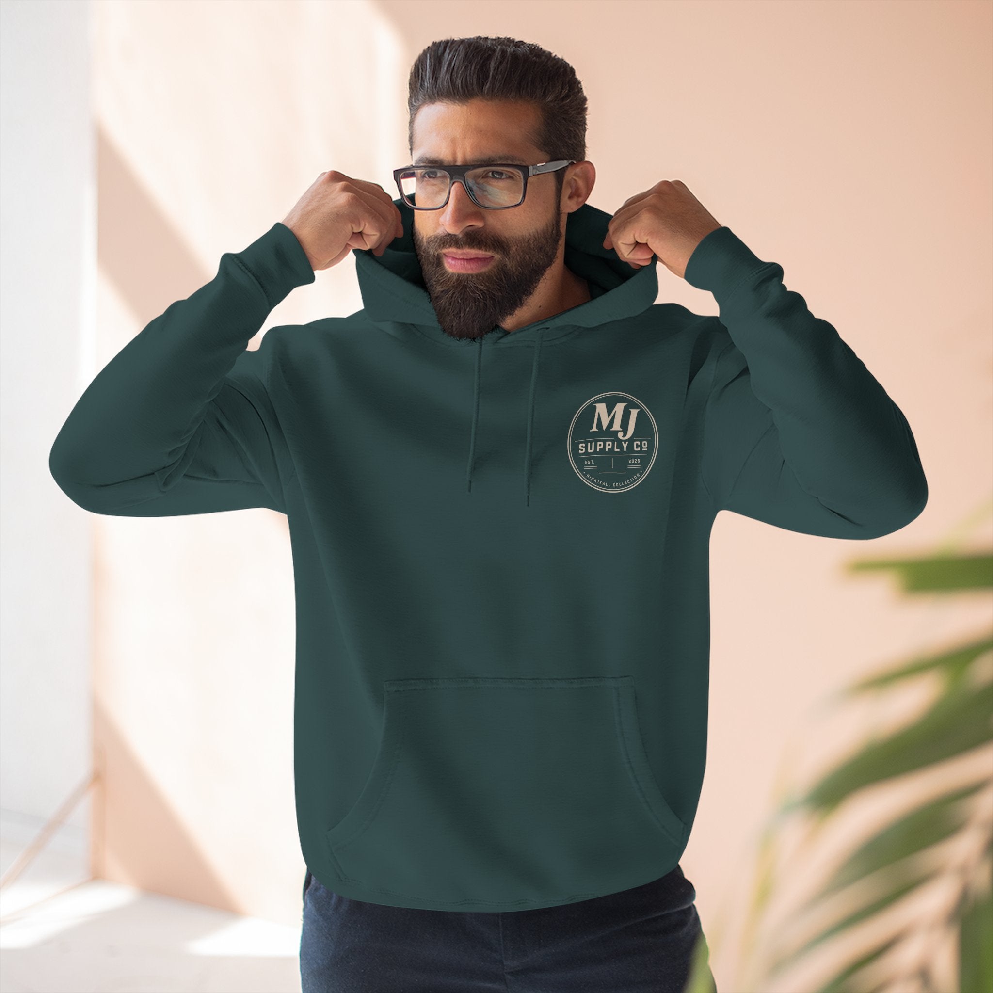 Midnight Motel Premium Fleece Hoodie