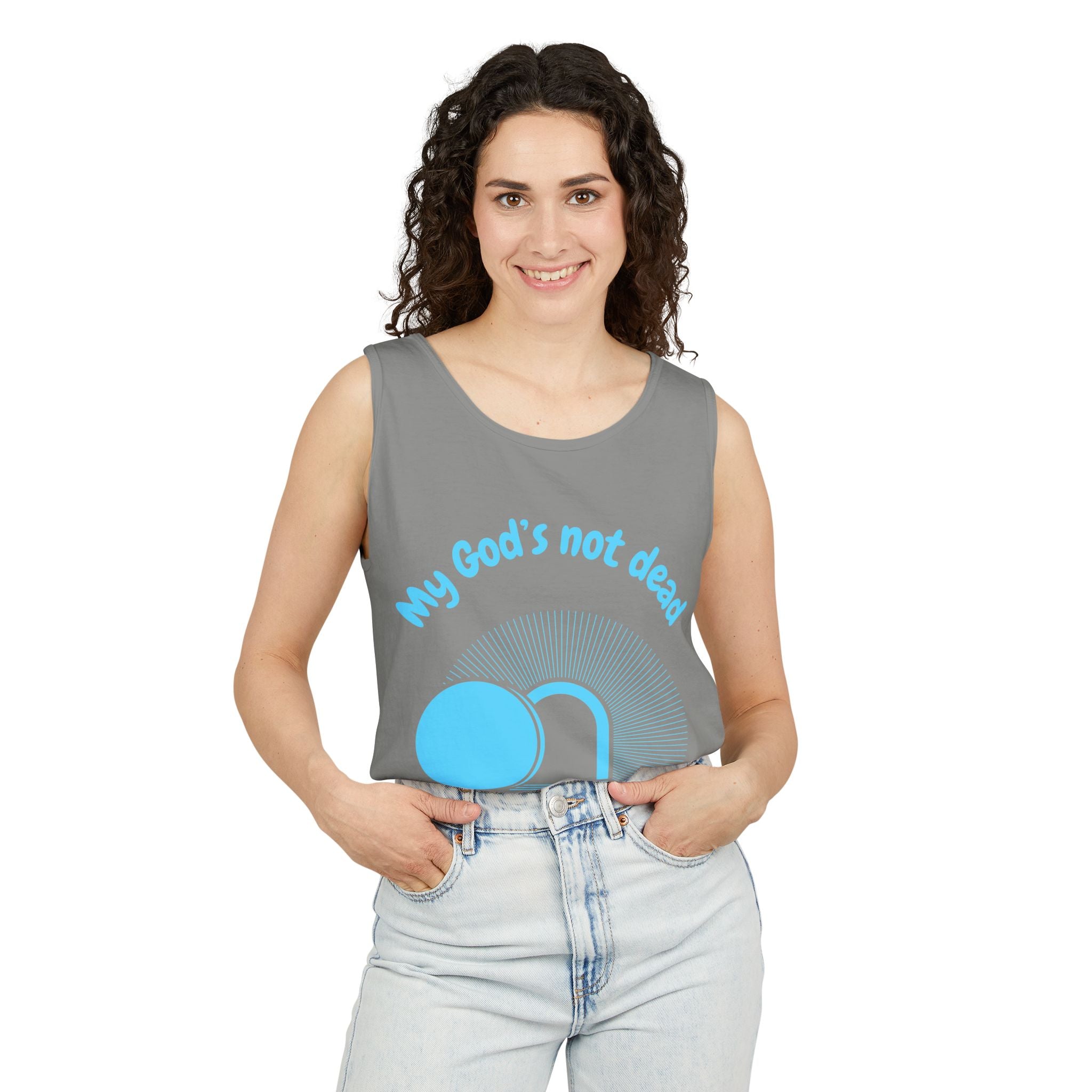God's Not Dead Garment-Dyed Tank Top