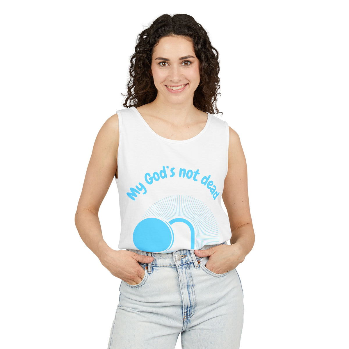 God's Not Dead Garment-Dyed Tank Top