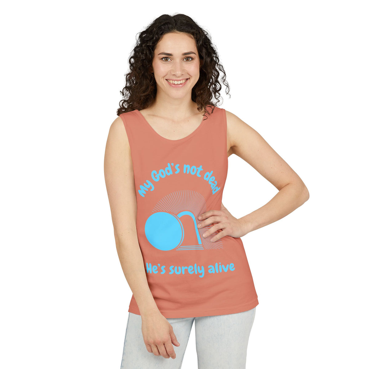 God's Not Dead Garment-Dyed Tank Top