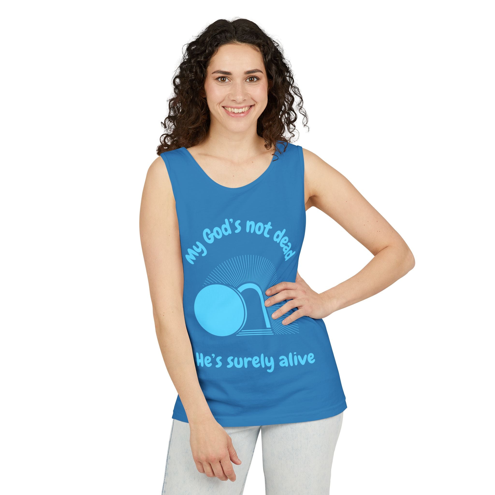 God's Not Dead Garment-Dyed Tank Top