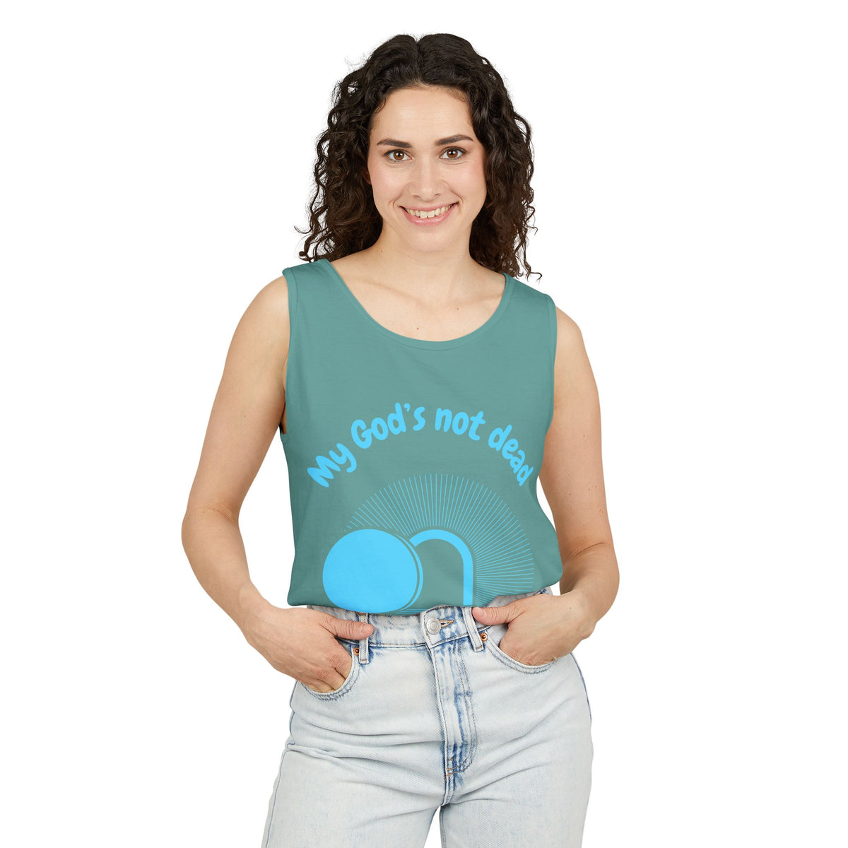 God's Not Dead Garment-Dyed Tank Top