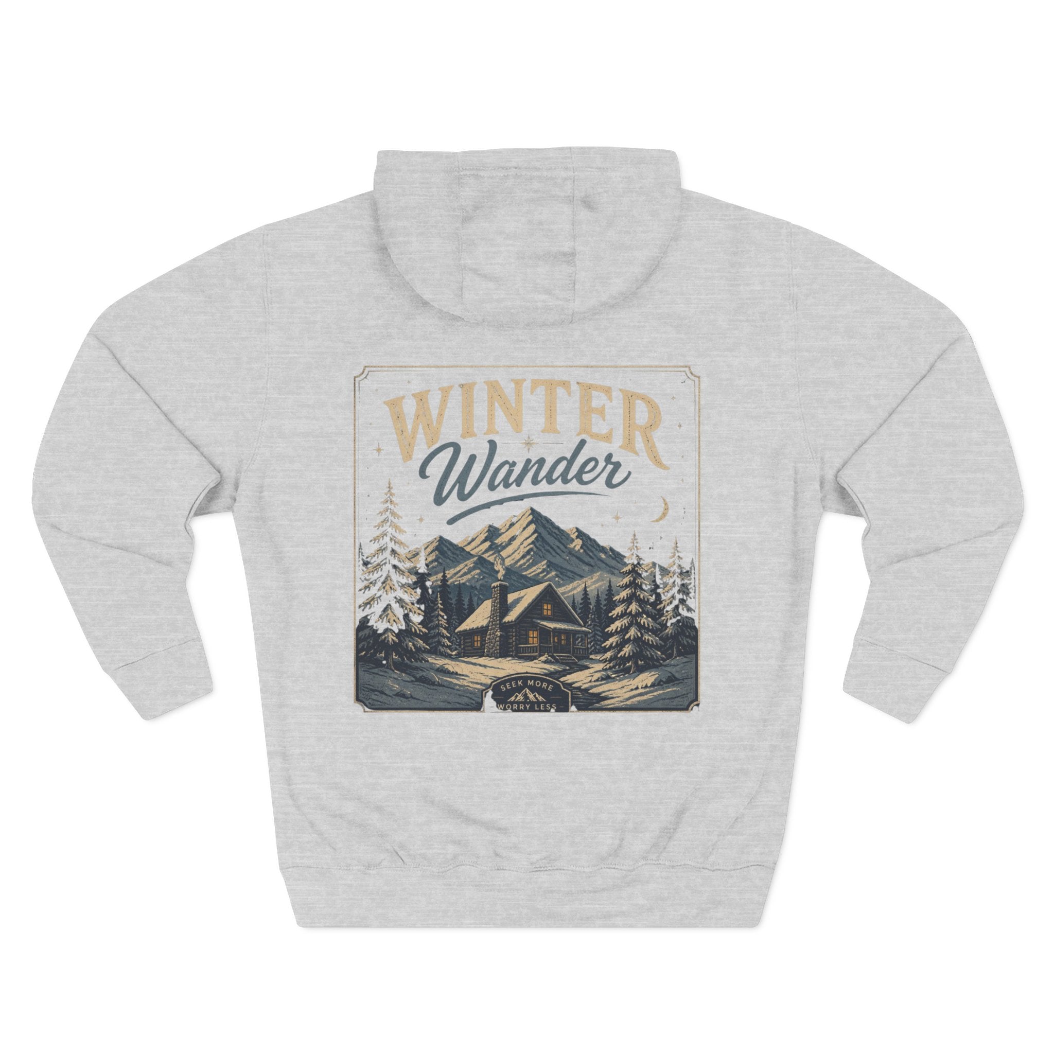 Winter Wander Premium Fleece Hoodie