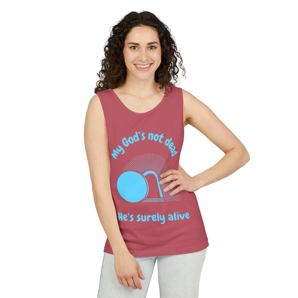 God's Not Dead Garment-Dyed Tank Top