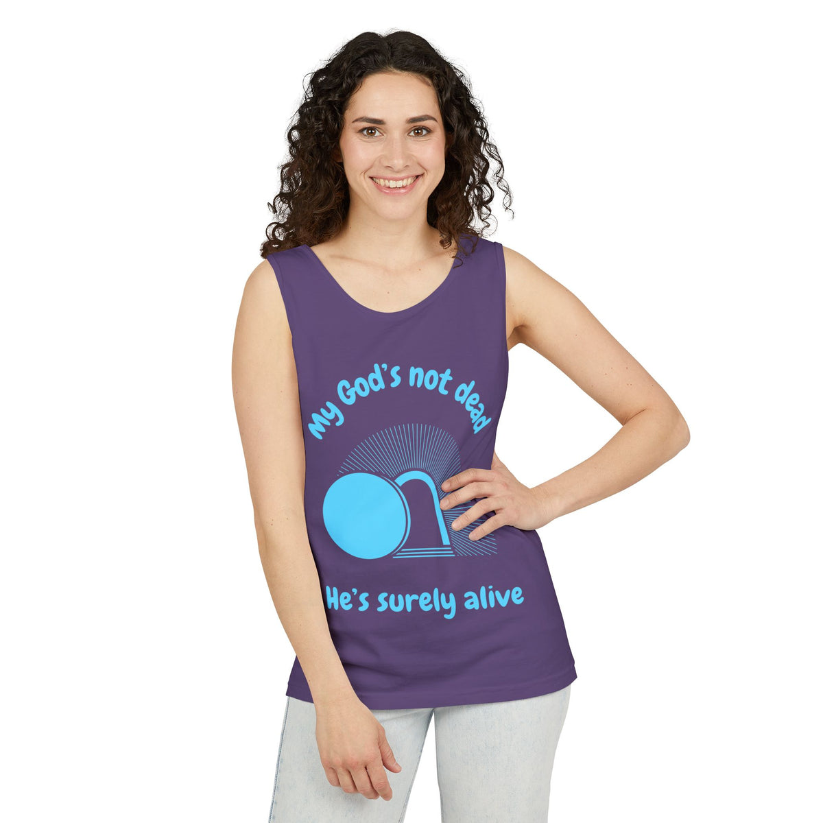 God's Not Dead Garment-Dyed Tank Top