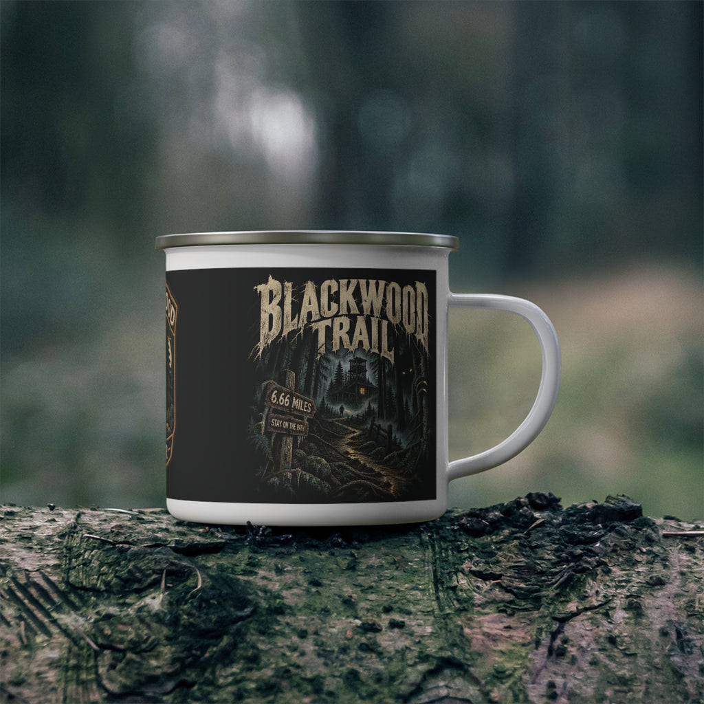 Blackwood Trail Enamel Camping Mug