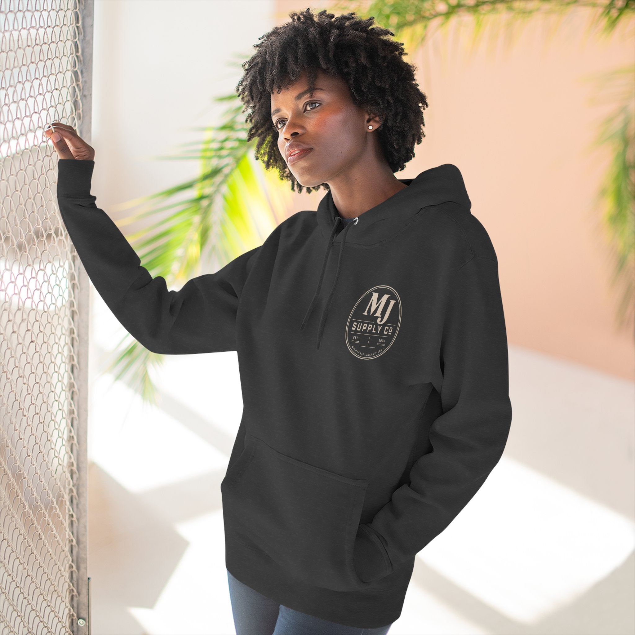 Midnight Motel Premium Fleece Hoodie