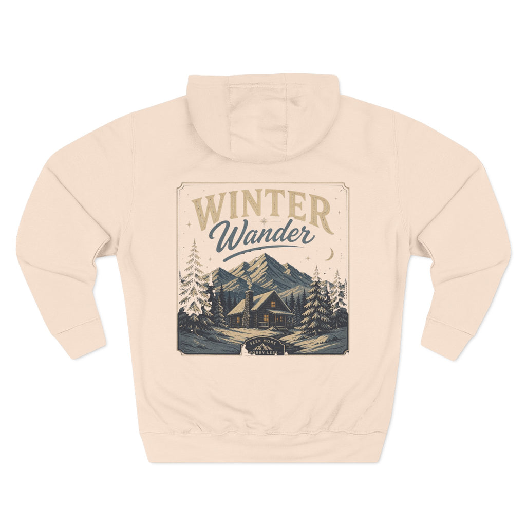 Winter Wander Premium Fleece Hoodie