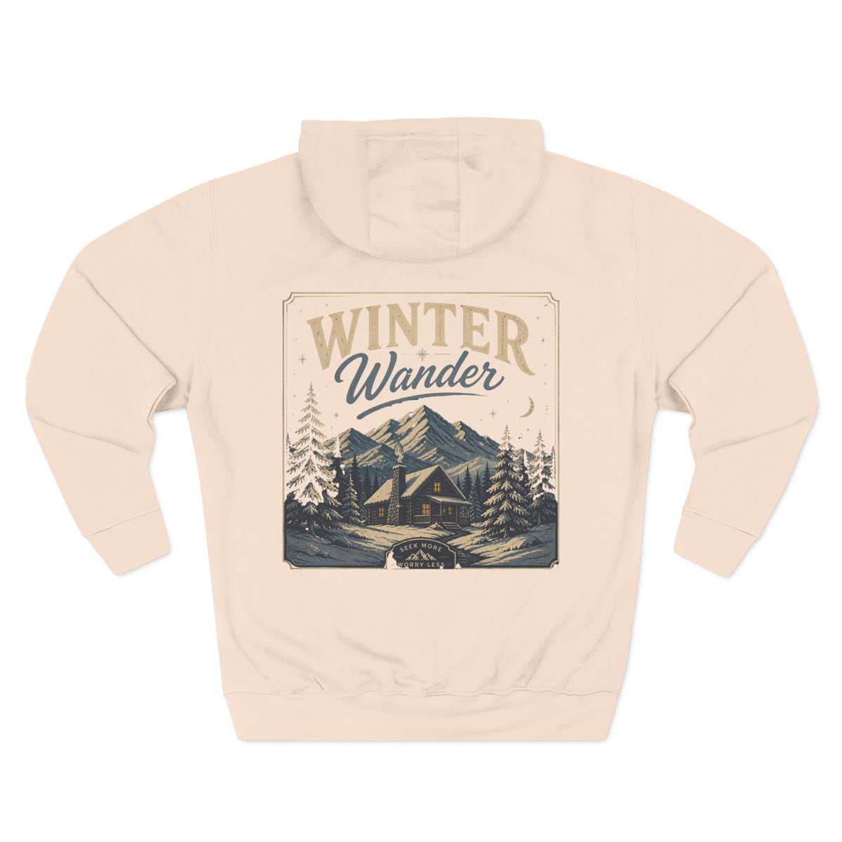 Winter Wander Premium Fleece Hoodie