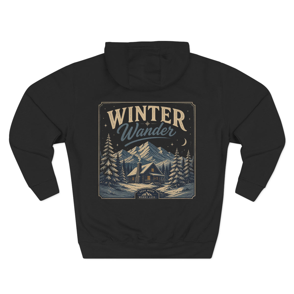 Winter Wander Premium Fleece Hoodie