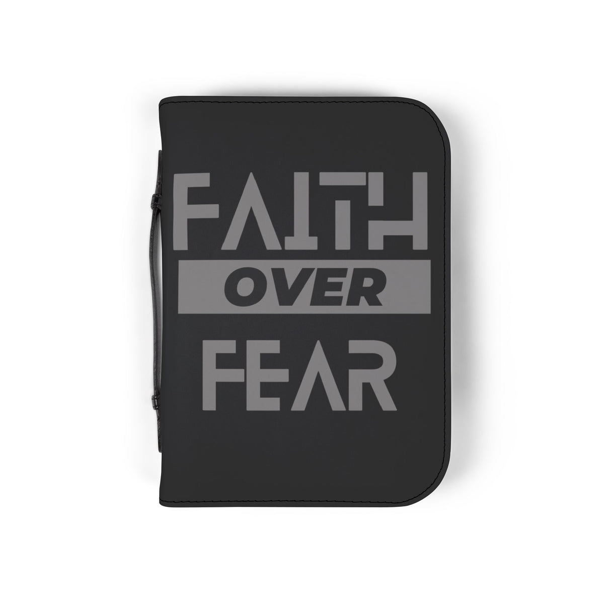 Faith Over Fear Zippered Bible Cover