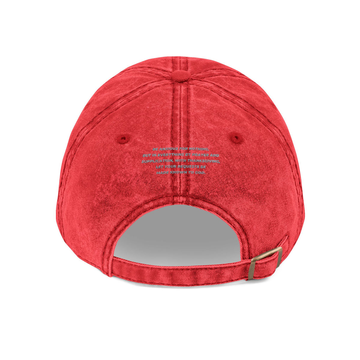 Faith Over Fear Embroidered Vintage Cap