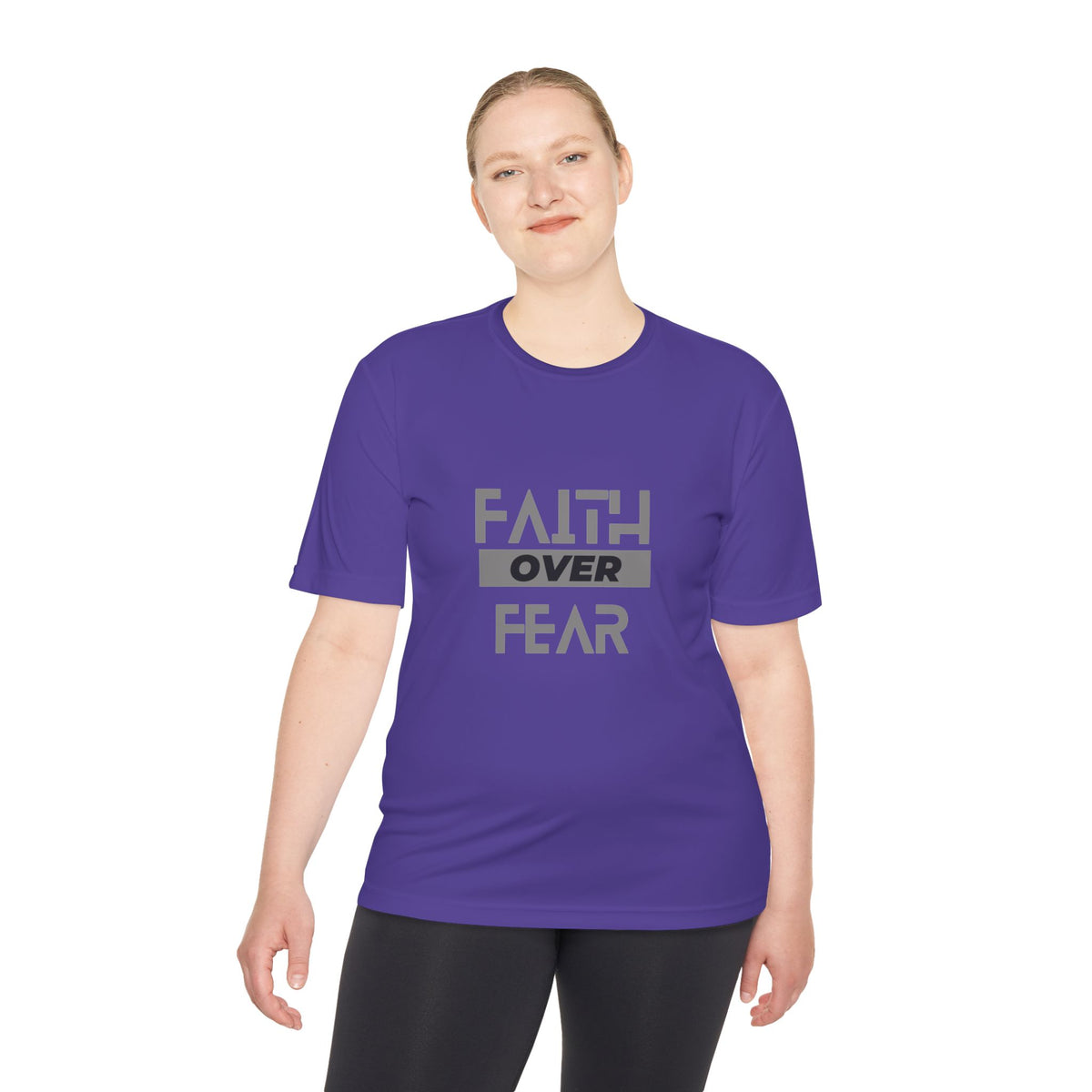 Faith Over Fear Performance Tee