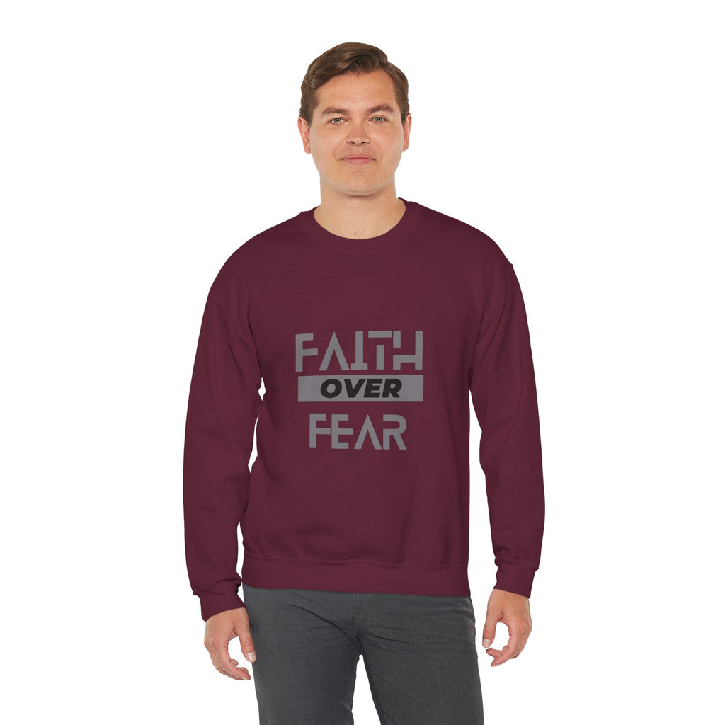 Faith Over Fear Crewneck Sweatshirt