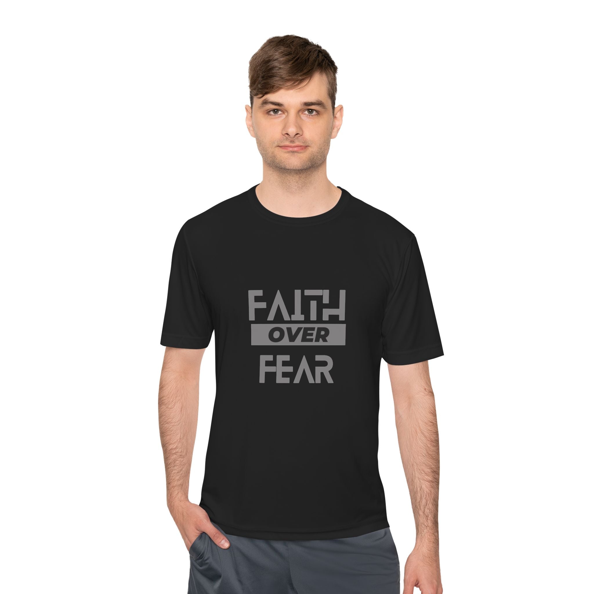 Faith Over Fear Performance Tee