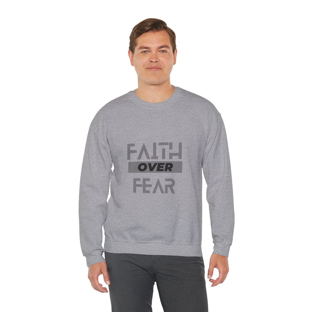 Faith Over Fear Crewneck Sweatshirt