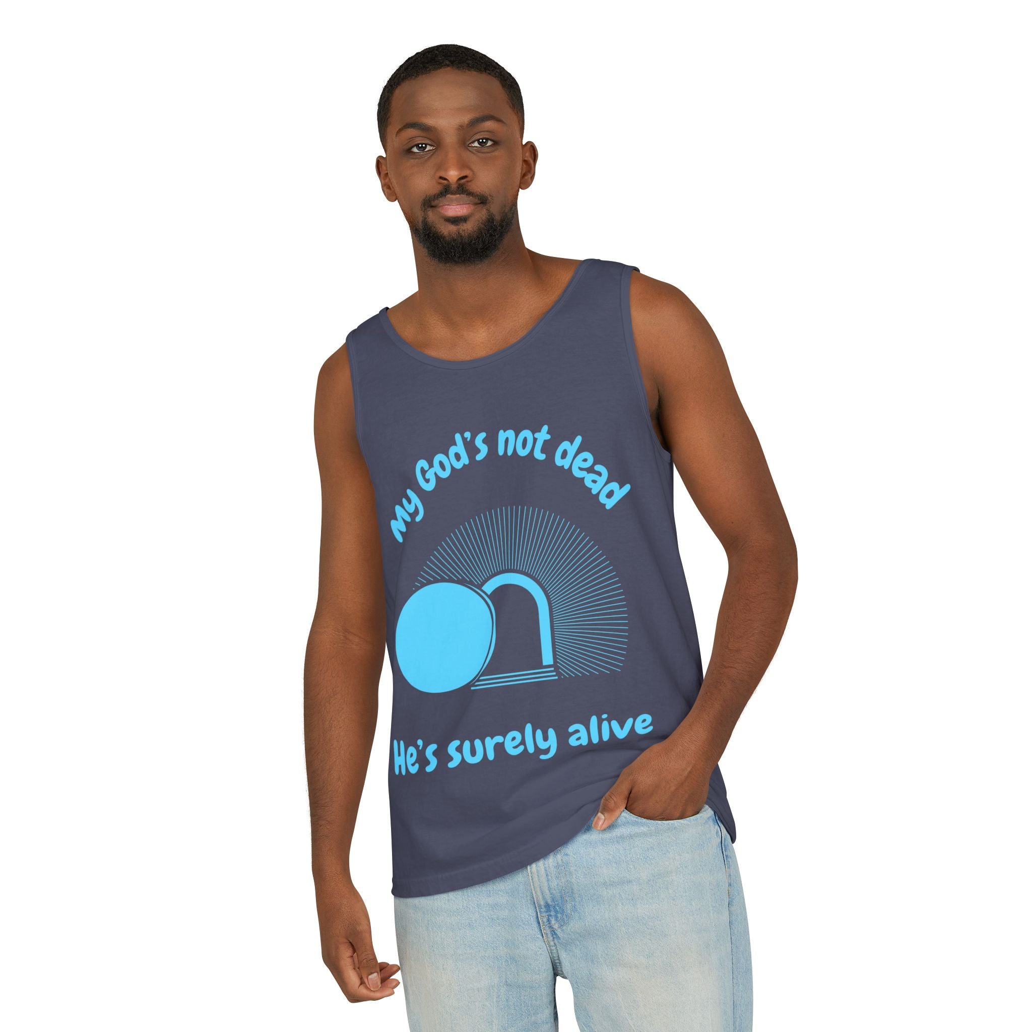 God's Not Dead Garment-Dyed Tank Top