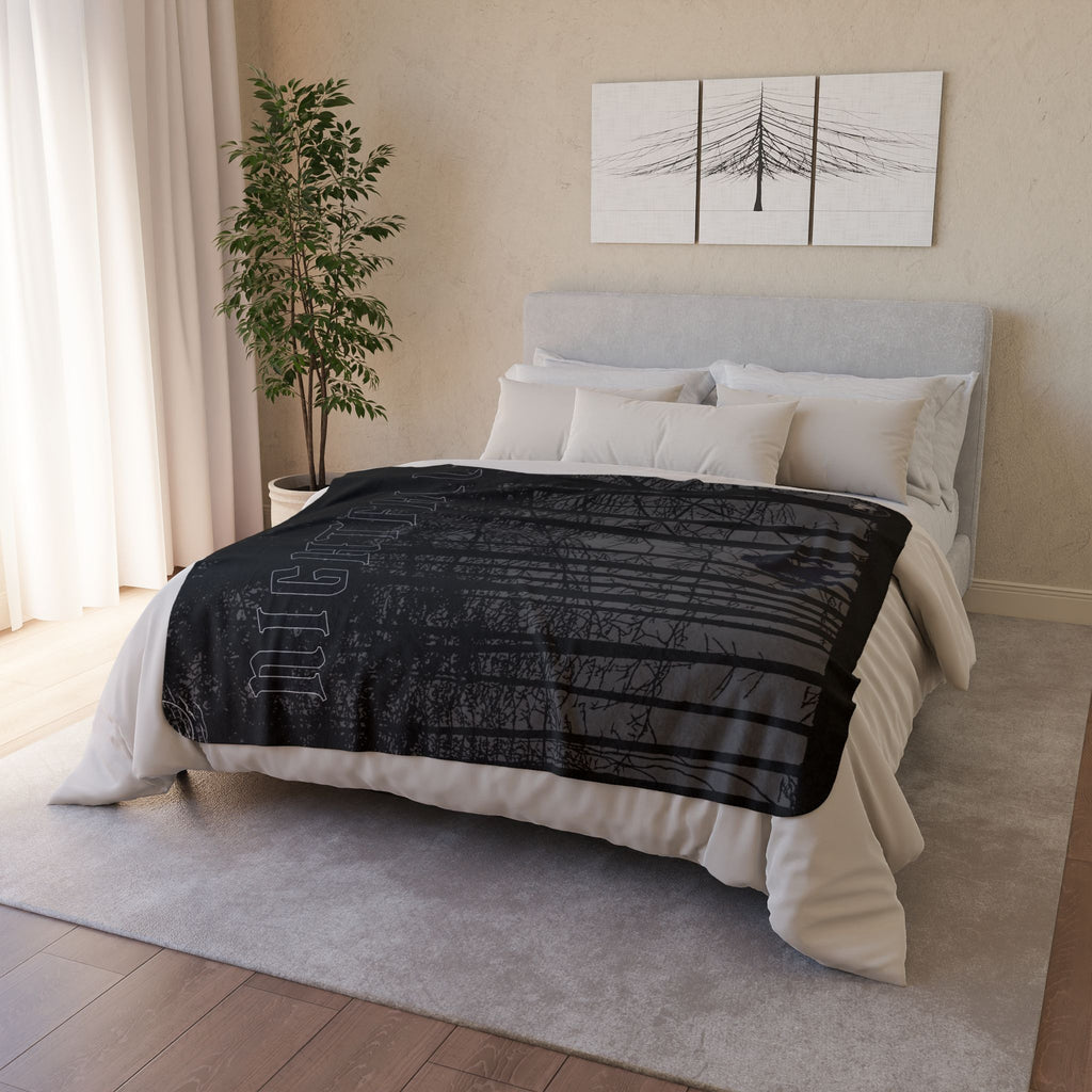 Werewolf's Nightfall Sherpa Fleece Blanket