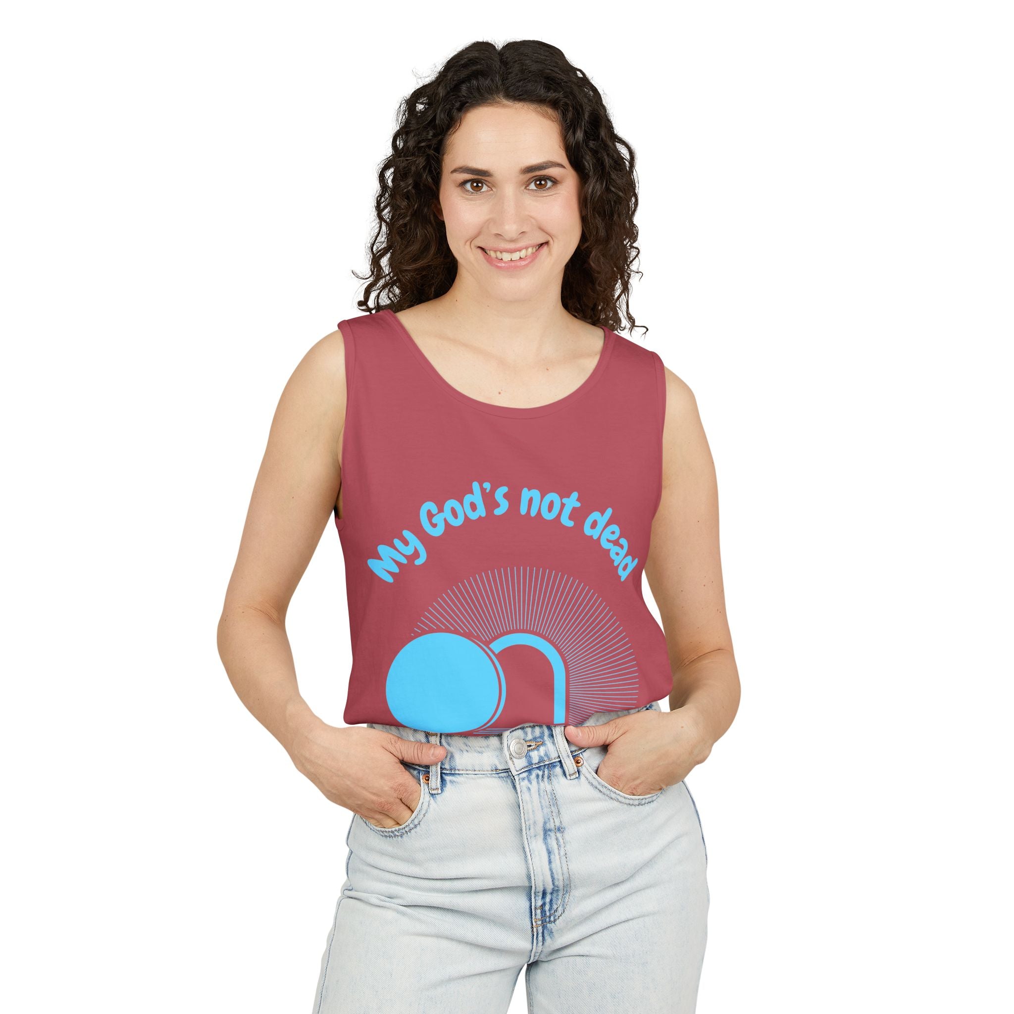 God's Not Dead Garment-Dyed Tank Top