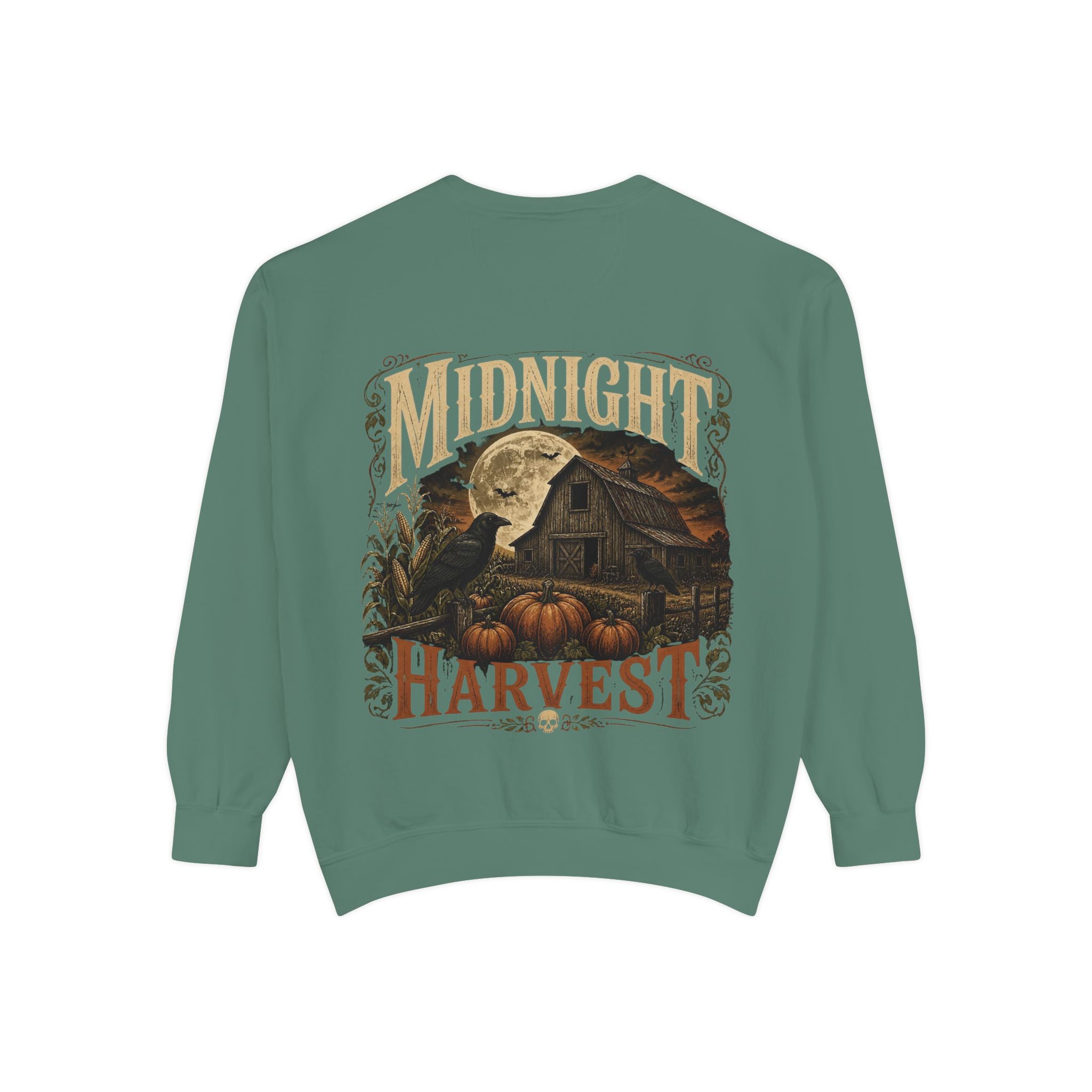 Midnight Harvest Garment-Dyed Crewneck Sweatshirt